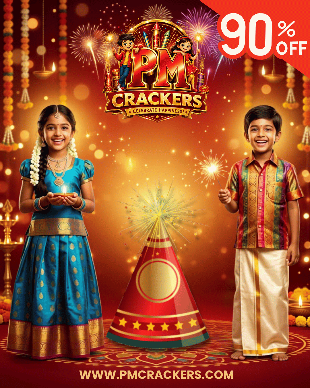 PM Crackers Sivakasi Crackers – Flower Pots