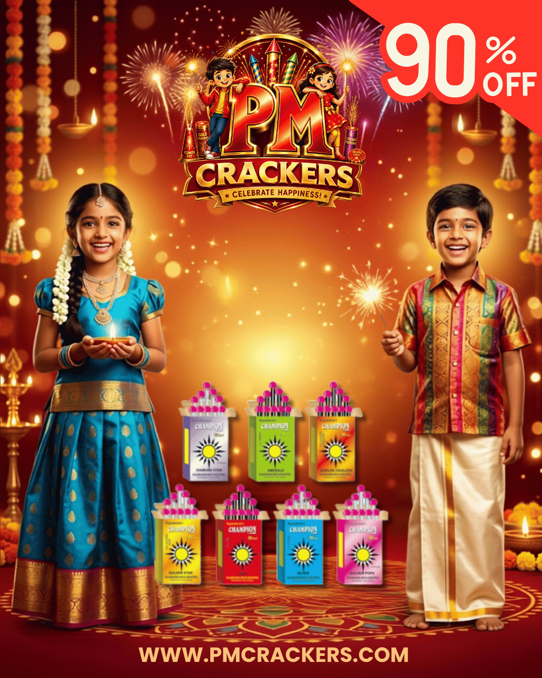 PM Crackers Sivakasi Crackers – Colour Matches